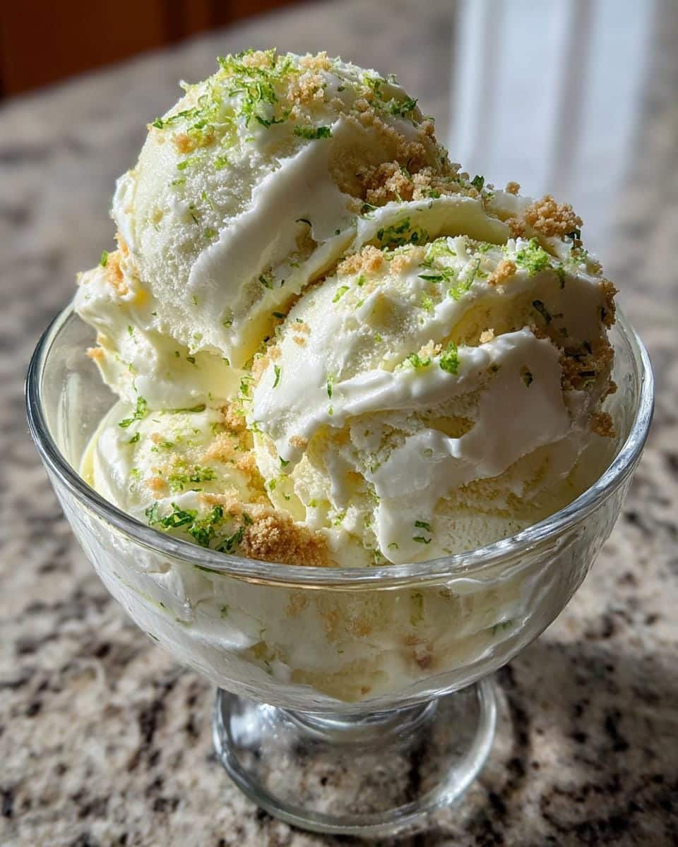 35-Minute No-Churn Key Lime Pie Ice Cream Bliss 10 No-Churn Key Lime Pie Ice Cream - detail 4