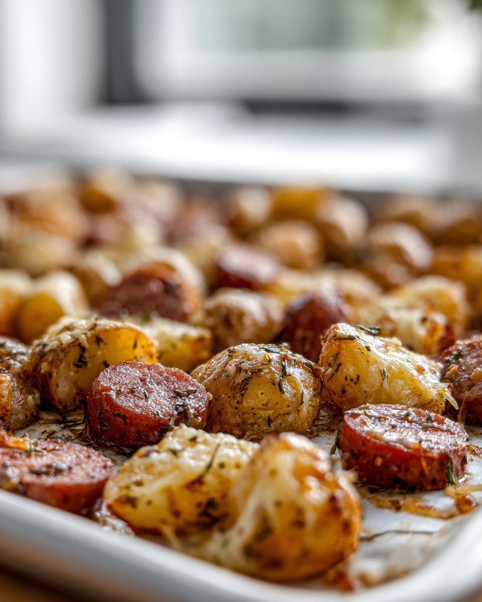 One-Pan Cheesy Ranch Potatoes and Sausage: A Crowd-Pleasing Gem 7 One-Pan Cheesy Ranch Potatoes and Sausage - detail 2