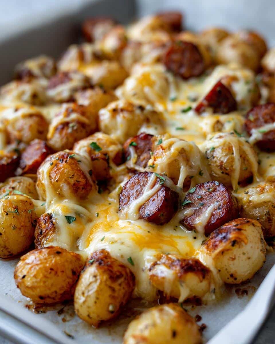 One-Pan Cheesy Ranch Potatoes and Sausage: A Crowd-Pleasing Gem 8 One-Pan Cheesy Ranch Potatoes and Sausage - detail 3