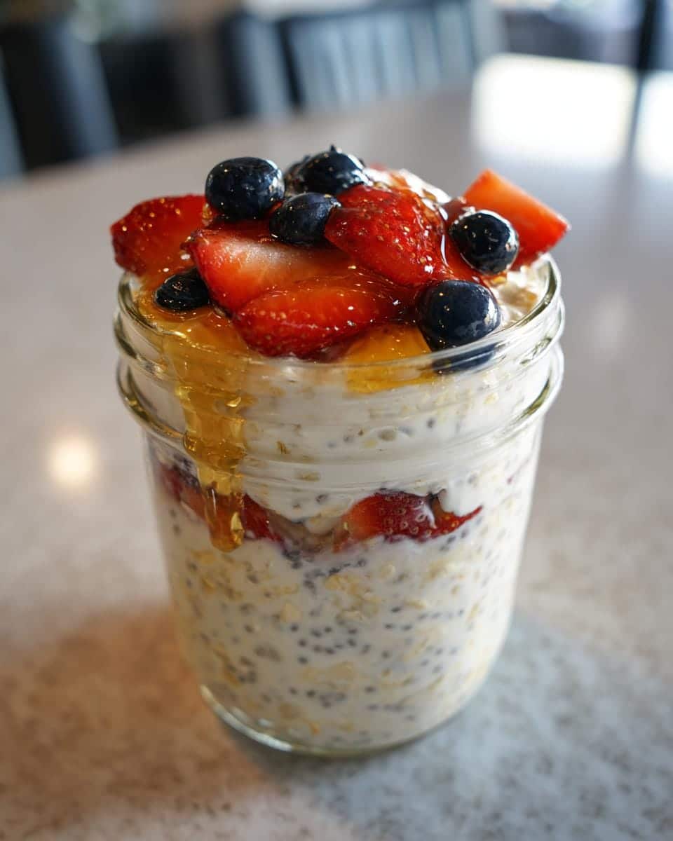 Creamy 5-Minute Overnight Oats with Greek Yogurt Bliss 6 Overnight Oats with Greek Yogurt - detail 1