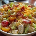 25g Protein-Packed Chicken Ranch BLT Pasta Salad You'll Crave 9 Protein-Packed Chicken Ranch Blt Pasta Salad