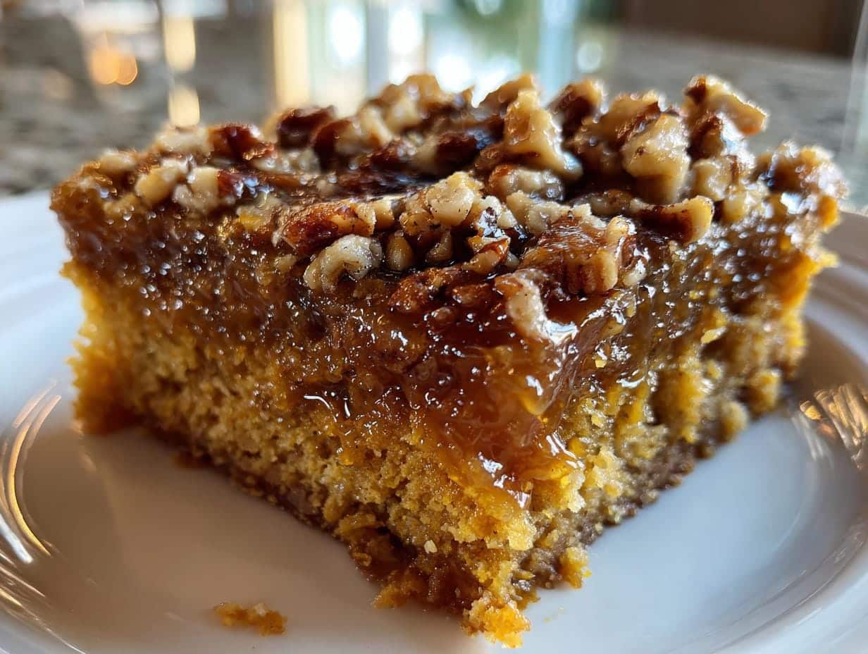 Irresistible Pumpkin Crunch Cake Recipe in Just 5 Steps