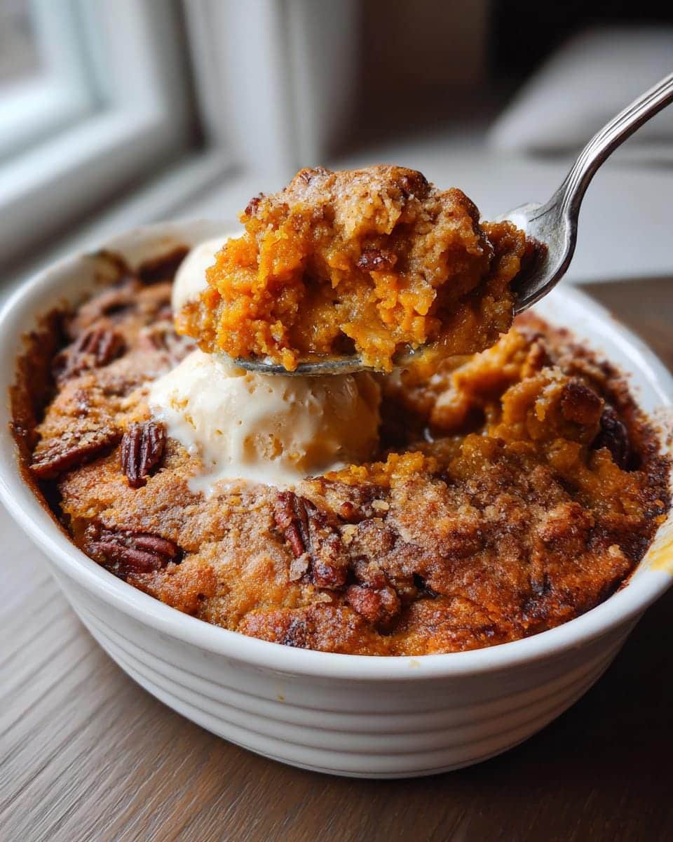 Irresistible 15-Minute Pumpkin Pecan Cobbler You'll Crave 9 Pumpkin Pecan Cobbler - detail 3