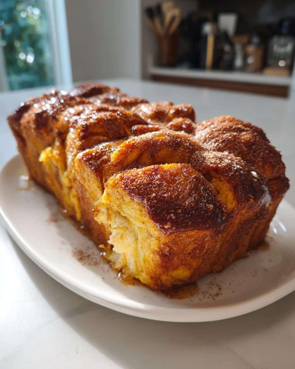 Warm Pumpkin Pull-Apart Loaf Will Steal Your Heart in 30 Minutes 9 Pumpkin Pull-Apart Loaf - detail 3