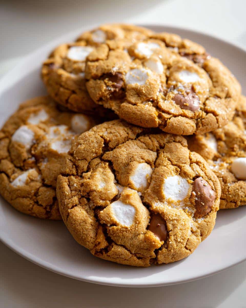 Pumpkin S'mores Cookies - detail 1