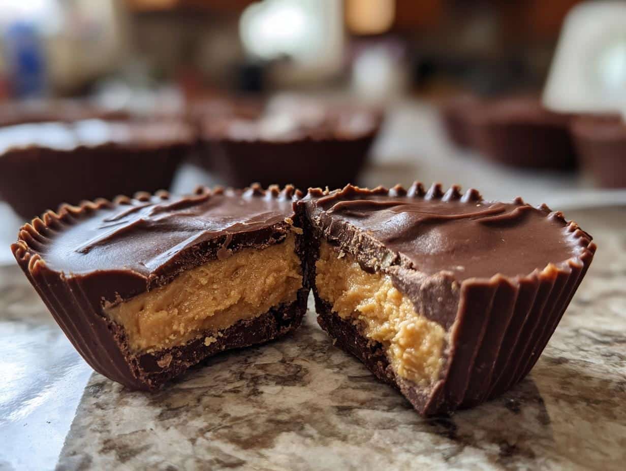1-Hour Homemade Reese’s Peanut Butter Cups to Die For