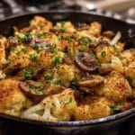 Savory Garlic Cauliflower and Mushroom Skillet Delight in Just 20 Minutes 7 Savory Garlic Cauliflower and Mushroom Skillet Delight