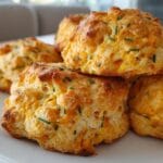Savory Pumpkin and Cheddar Scones - 8 Irresistibly Flaky Wedges 9 Savory Pumpkin and Cheddar Scones