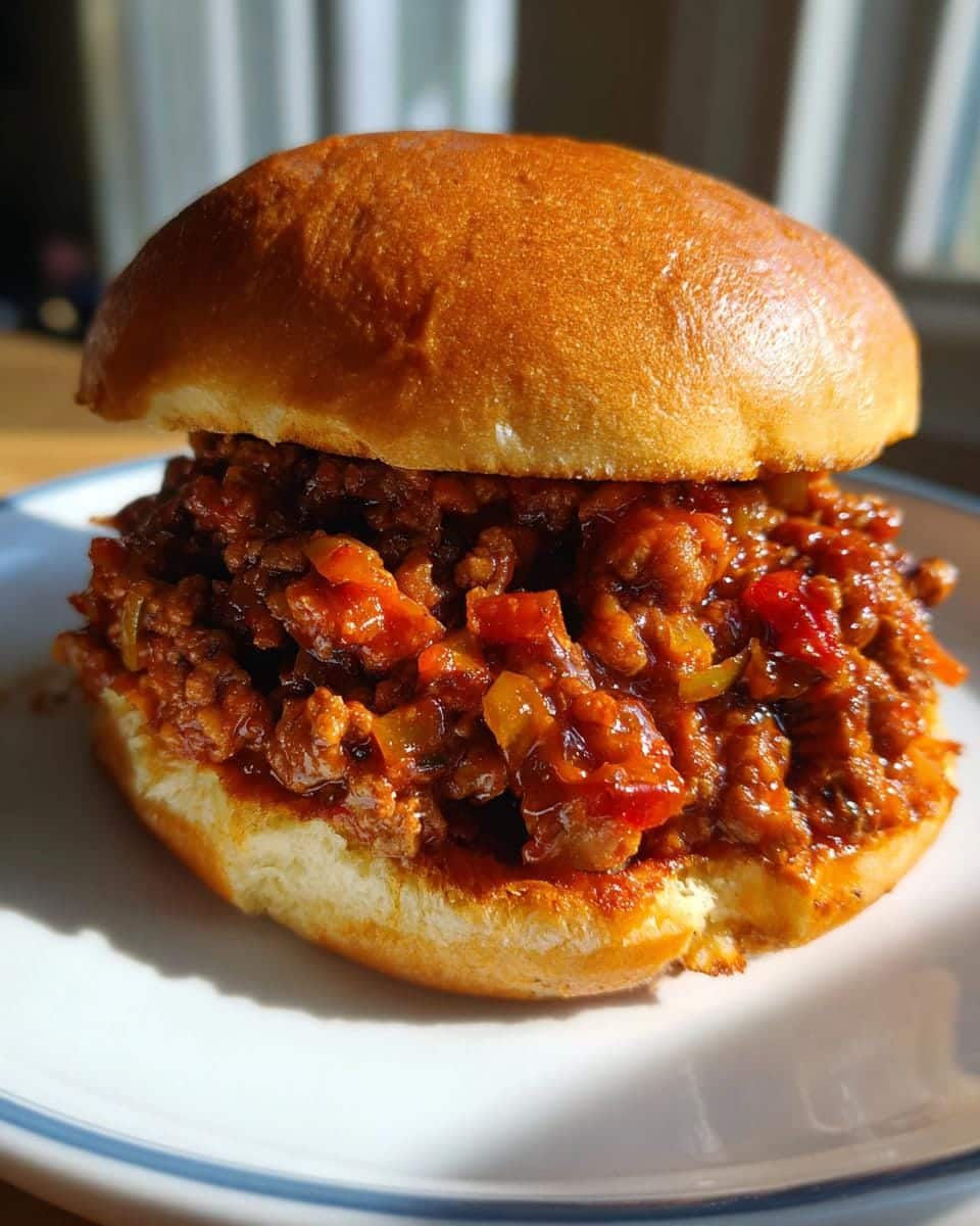 20-Minute Sloppy Joes on Sweet Potato Buns – Irresistible Comfort 6 Sloppy Joes on Sweet Potato Buns - detail 1