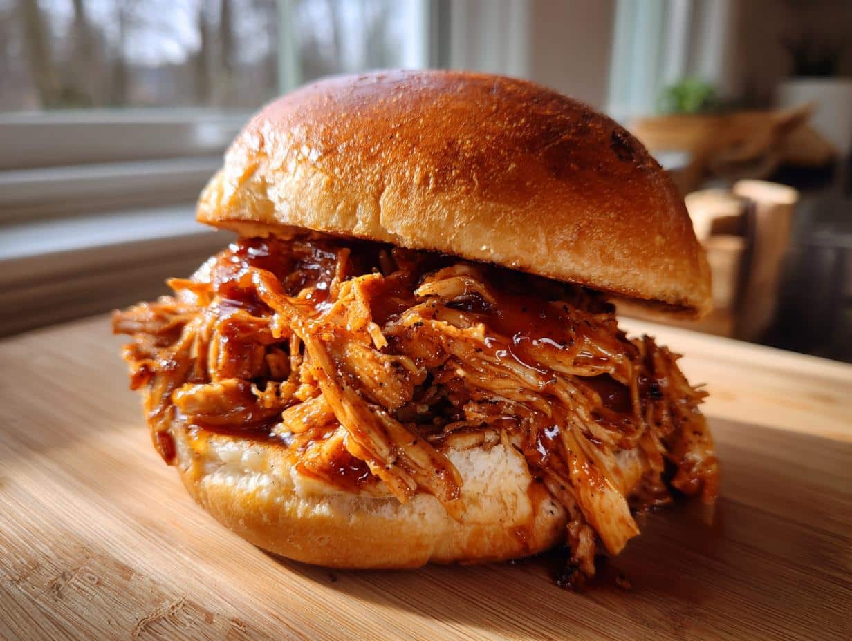 Delectable Slow Cooker Hot Honey Chicken Sandwiches in 6 Hours!