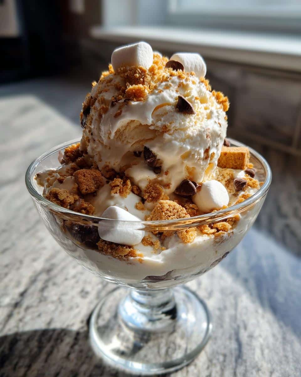 Irresistible S’mores Ice Cream Recipe You Must Try Now 7 S’mores Ice Cream Recipe - detail 2