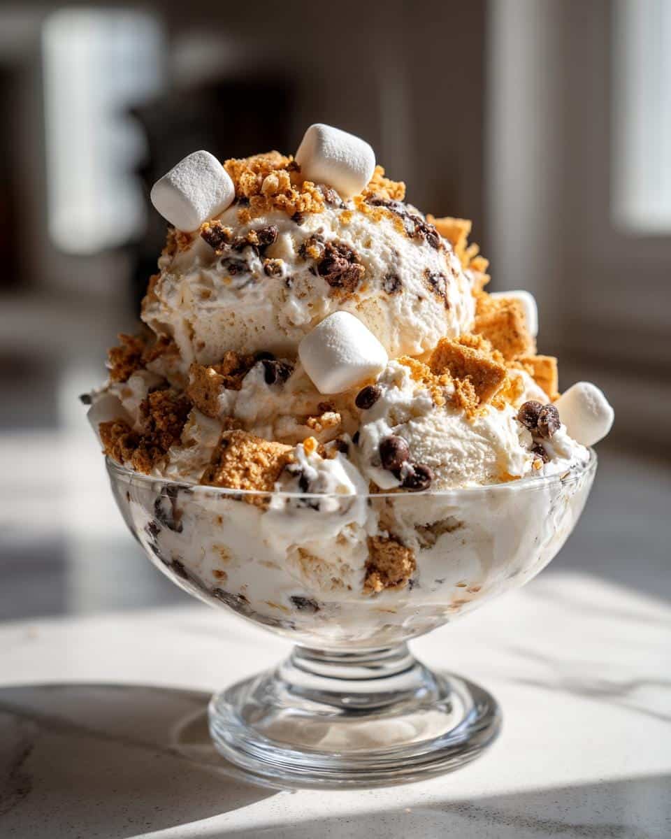 Irresistible S’mores Ice Cream Recipe You Must Try Now 8 S’mores Ice Cream Recipe - detail 3