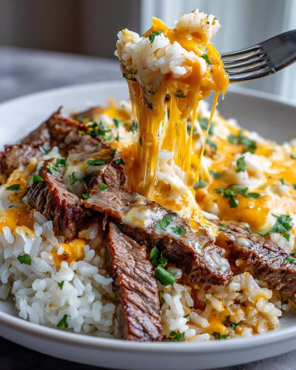 Irresistible 30-Minute Steak Queso Rice Recipe 7 Steak Queso Rice - detail 2