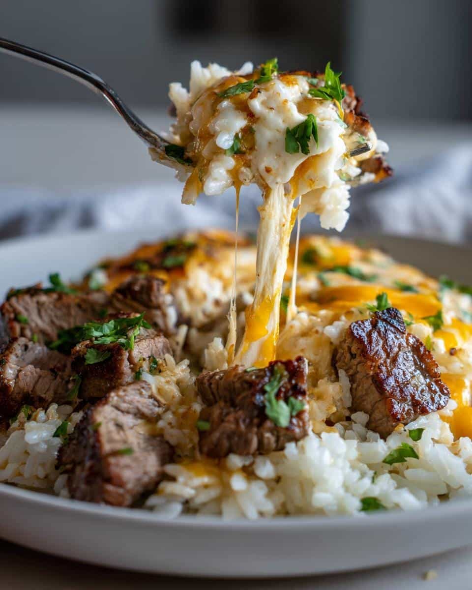 Irresistible 30-Minute Steak Queso Rice Recipe 8 Steak Queso Rice - detail 3
