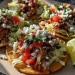 15-Minute Tasty Rotisserie Chicken Tostadas - Crispy Bliss 9 Tasty Rotisserie Chicken Tostadas