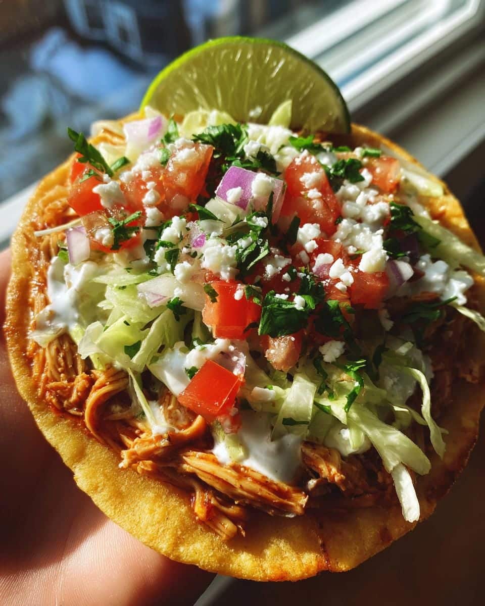15-Minute Tasty Rotisserie Chicken Tostadas - Crispy Bliss 7 Tasty Rotisserie Chicken Tostadas - detail 2