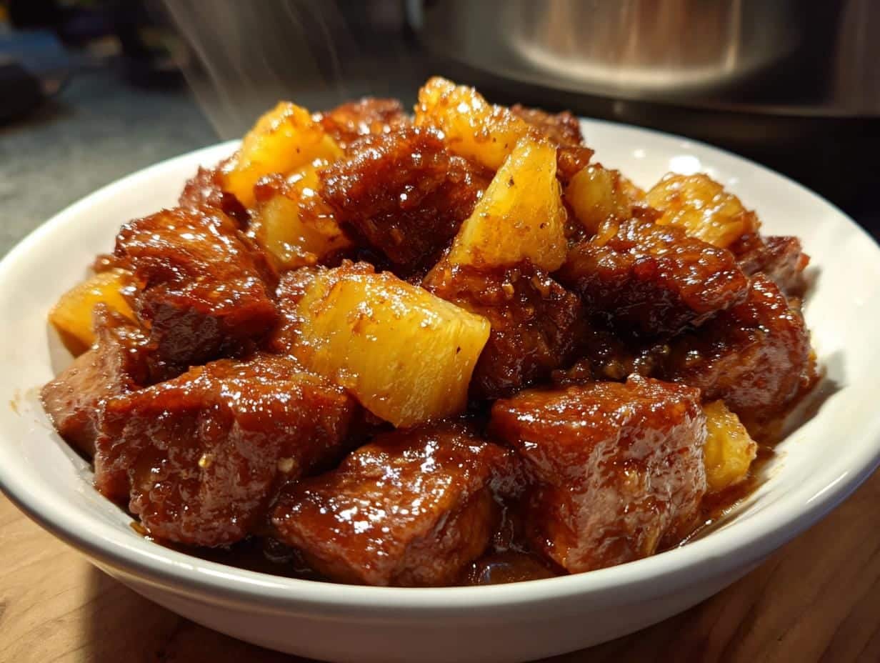 Tender Pineapple Pork Slow Cooker Recipe for 6 Hour Magic