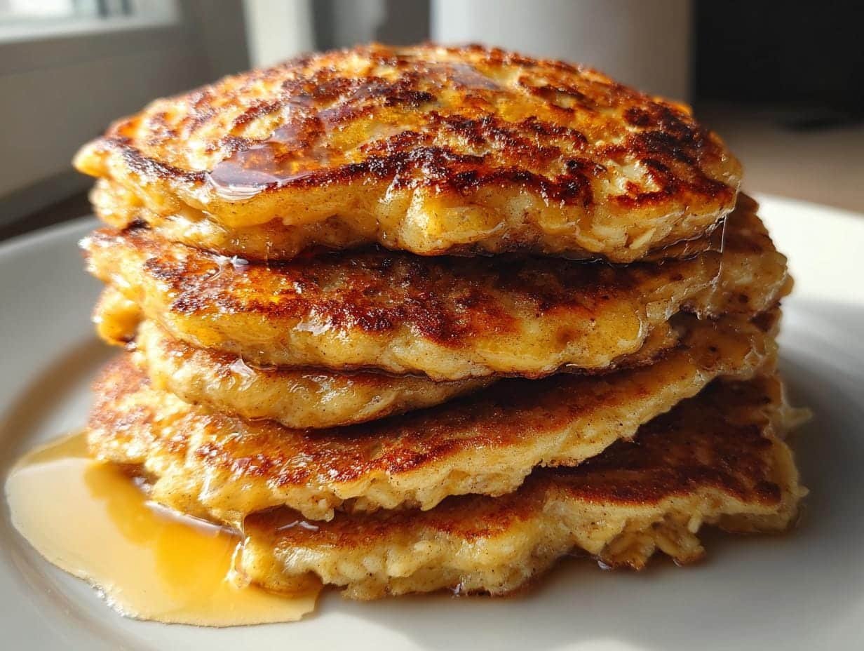 3-Ingredient Toddler-Friendly Banana Oat Pancakes You’ll Love