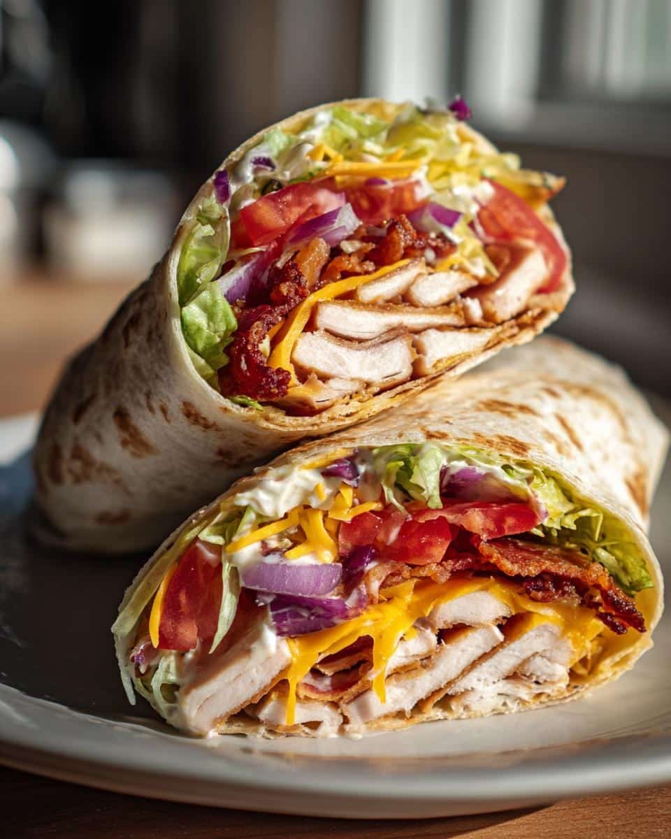 15-Min Turkey Ranch Club Wraps for Epic Flavor Burst 8 Turkey Ranch Club Wraps - detail 3