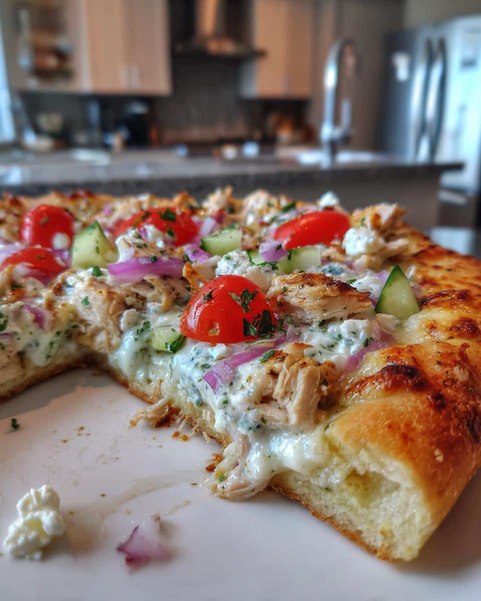 Irresistible Tzatziki Chicken Pizza Recipe in 30 Minutes Flat 6 Tzatziki Chicken Pizza - detail 1