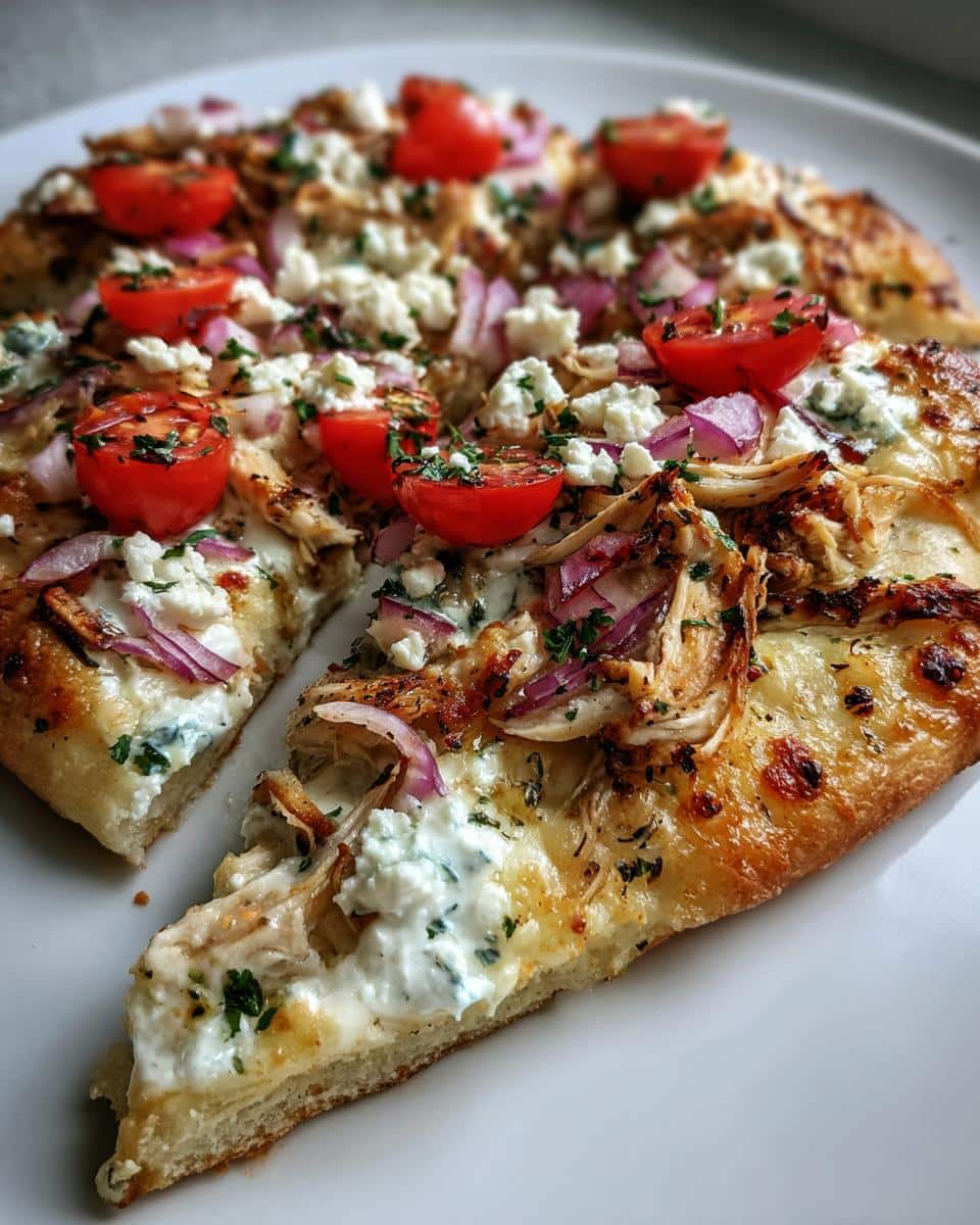 Irresistible Tzatziki Chicken Pizza Recipe in 30 Minutes Flat 7 Tzatziki Chicken Pizza - detail 2