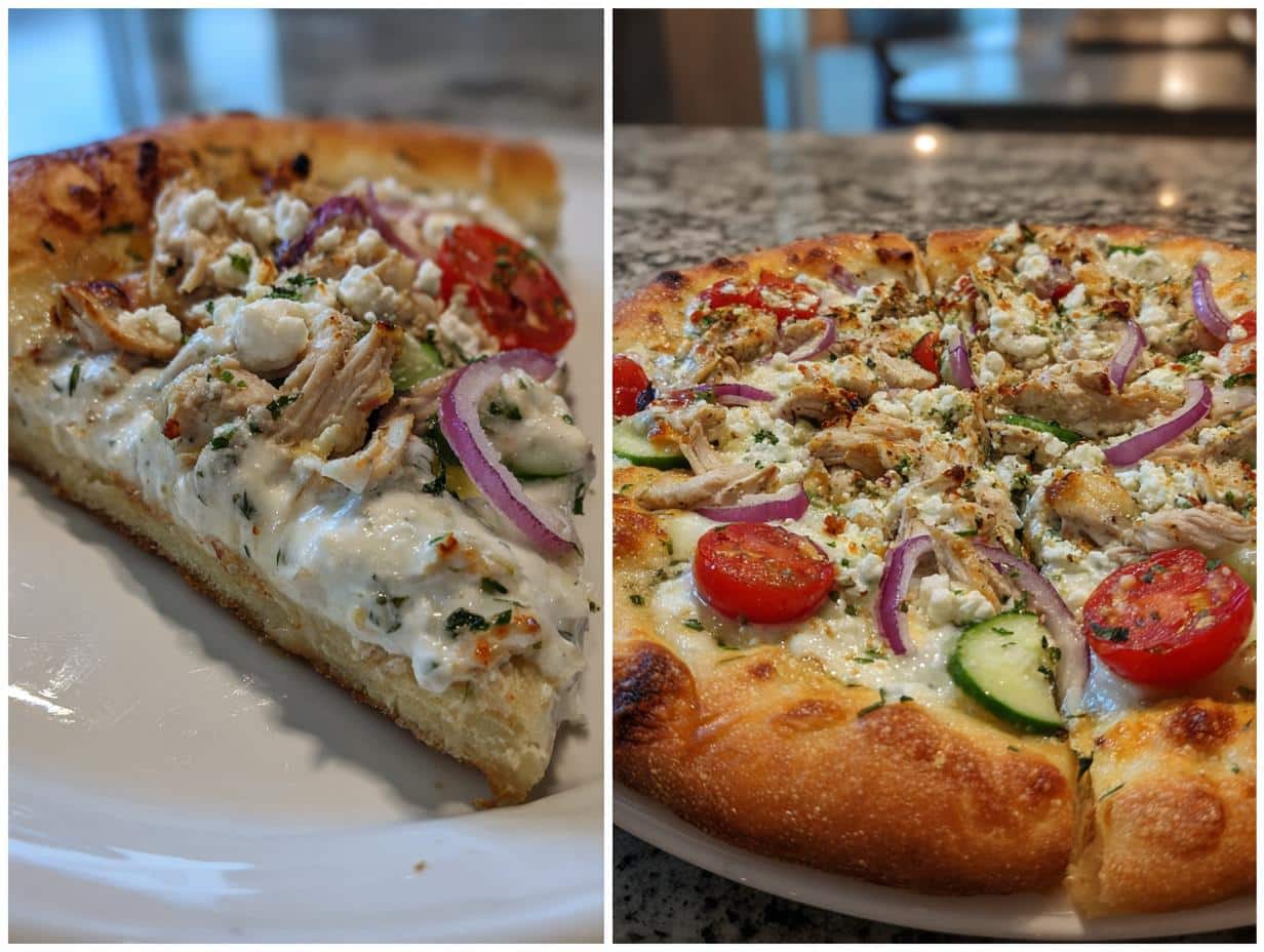 Irresistible Tzatziki Chicken Pizza Recipe in 30 Minutes Flat
