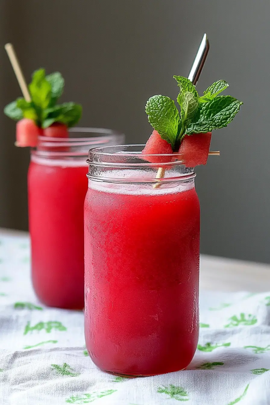 Watermelon Mint Juice – A Fresh Summer Favorite That Revives