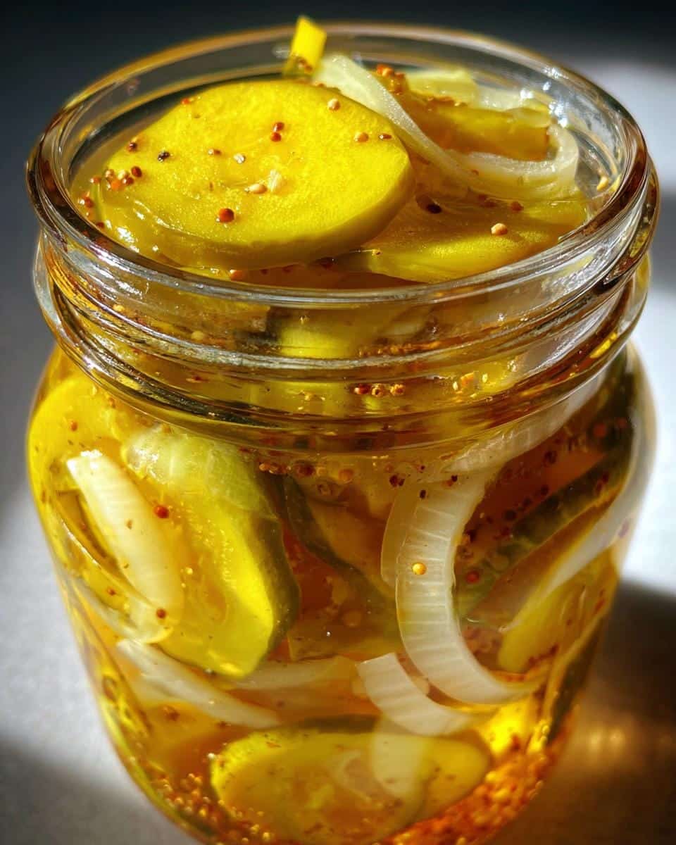Tangy Yellow Squash Pickles Recipe with a Crowd-Pleasing Crunch 7 Yellow Squash Pickles - detail 1