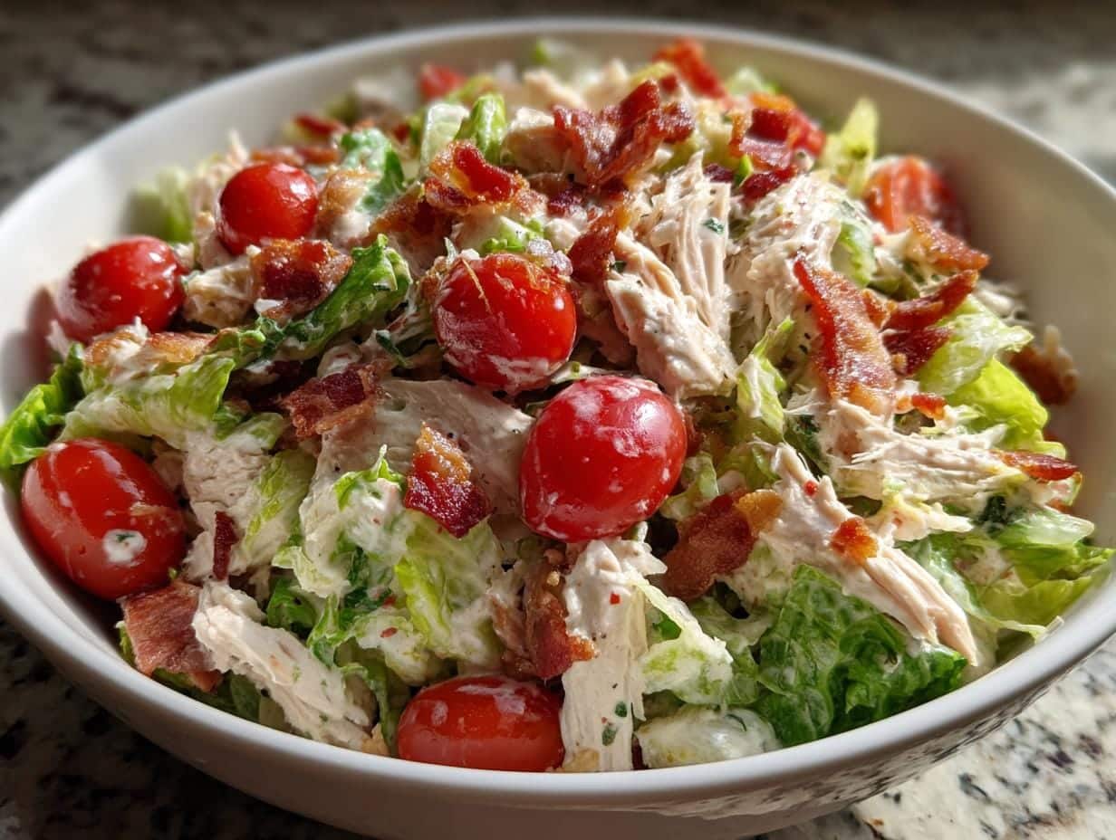 Irresistible BLT Chicken Salad Recipe Ready in 15 Minutes