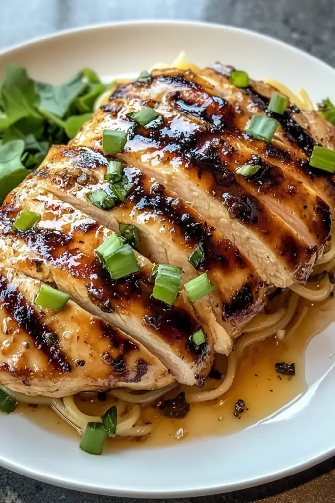 Honey Mustard Grilled Chicken That Tastes Like Summer 6 Plated Honey Mustard Grilled Chicken with sides