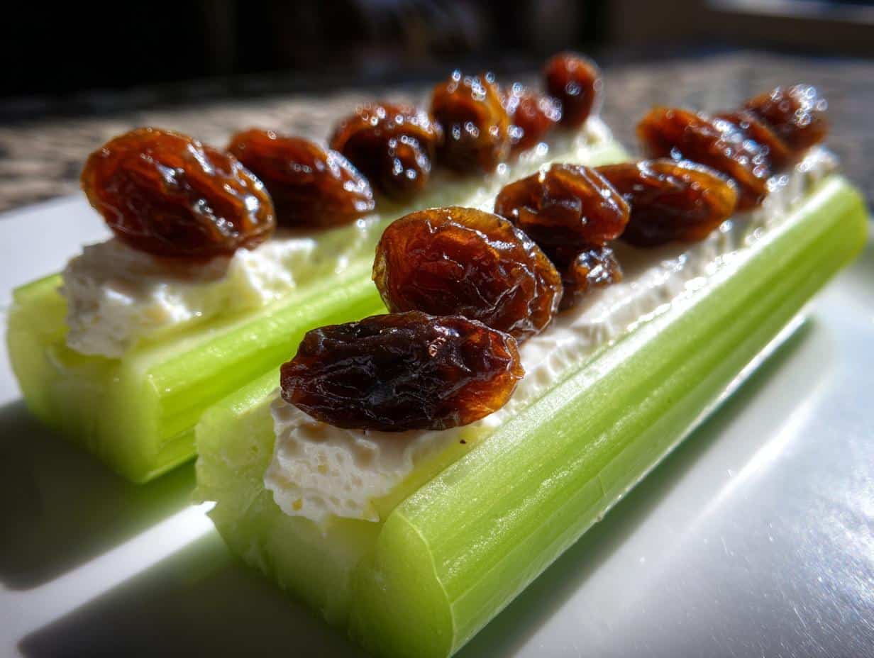 3-Ingredient Ants on a Log – The Ultimate Nostalgic Snack