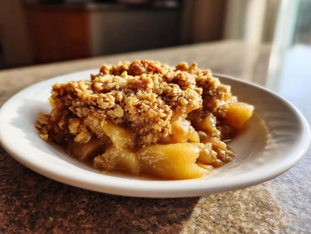 Irresistible Apple Crisp with Brown Sugar Oat Topping in 35 Minutes