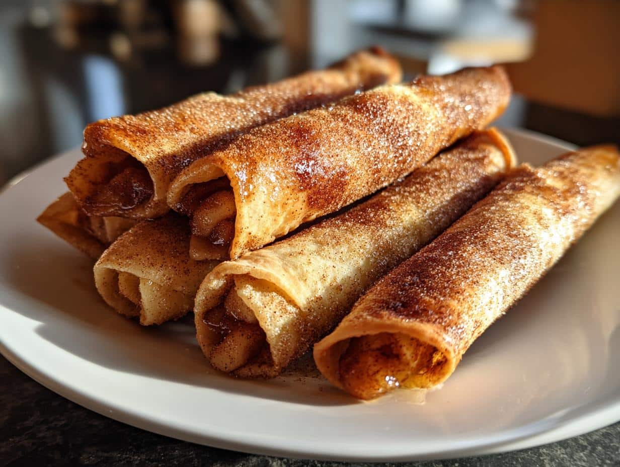 Irresistible 25-Minute Apple Pie Taquitos You’ll Obsess Over