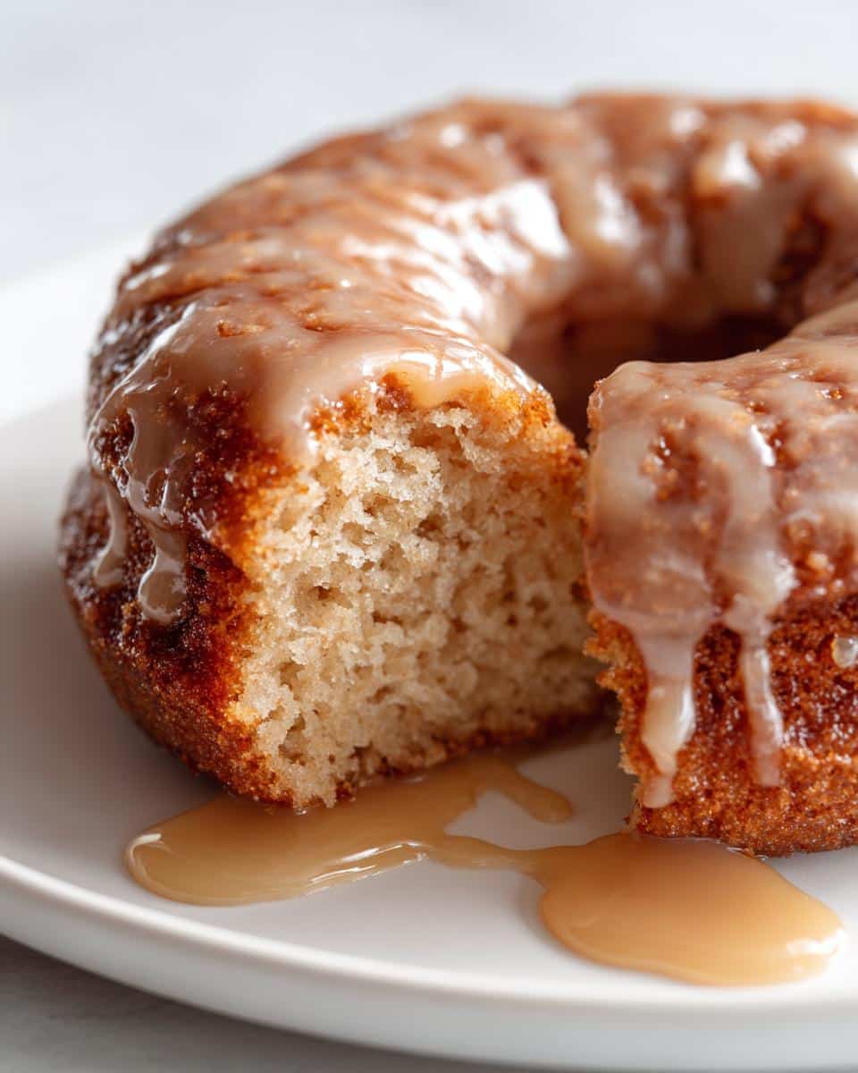 31 Irresistible Baked Apple Cider Donuts You’ll Crave 8 Baked Apple Cider Donuts with Brown Butter Glaze - detail 2