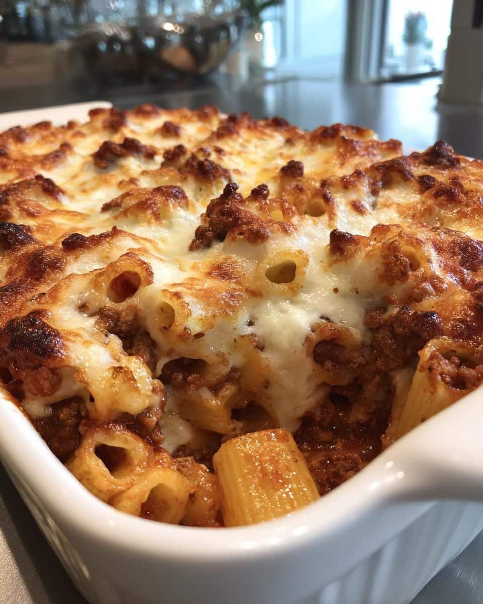 Irresistible Baked Rigatoni with Meat Sauce in 45 Minutes 7 Baked Rigatoni with Meat Sauce. - detail 2