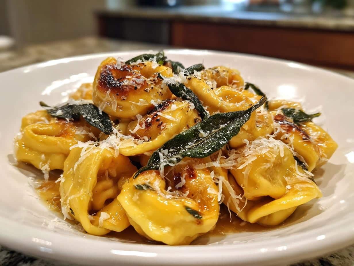 15-Minute Brown Butter Pumpkin Tortellini That Feels Gourmet