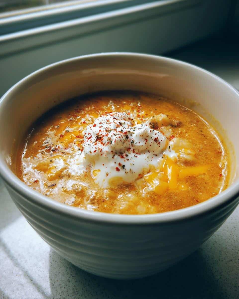 Cheeseburger Soup. - detail 2