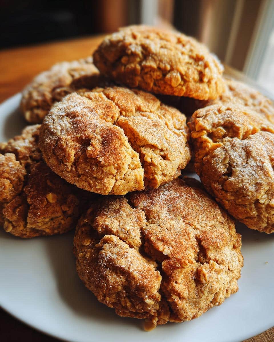 Chewy Pumpkin Oatmeal Cookies. - detail 2