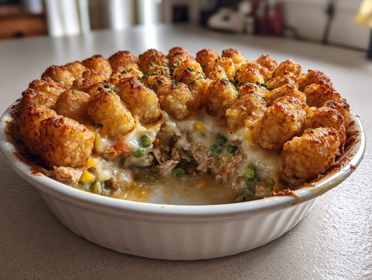 Ultimate Chicken Tot Pie in Just 30 Minutes – Pure Bliss!