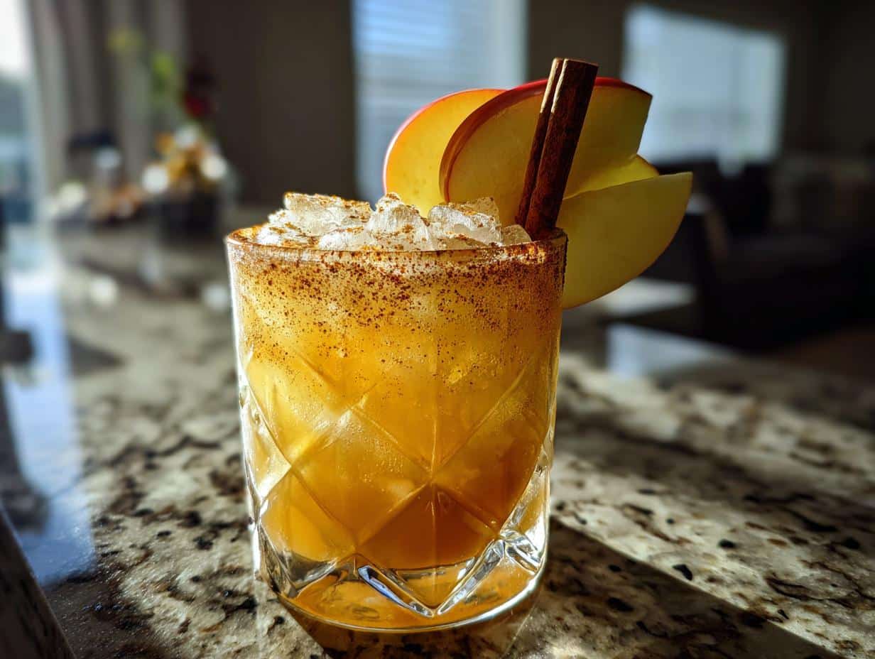 5-Star Cinnamon Apple Bourbon Smash That’s Dangerously Good