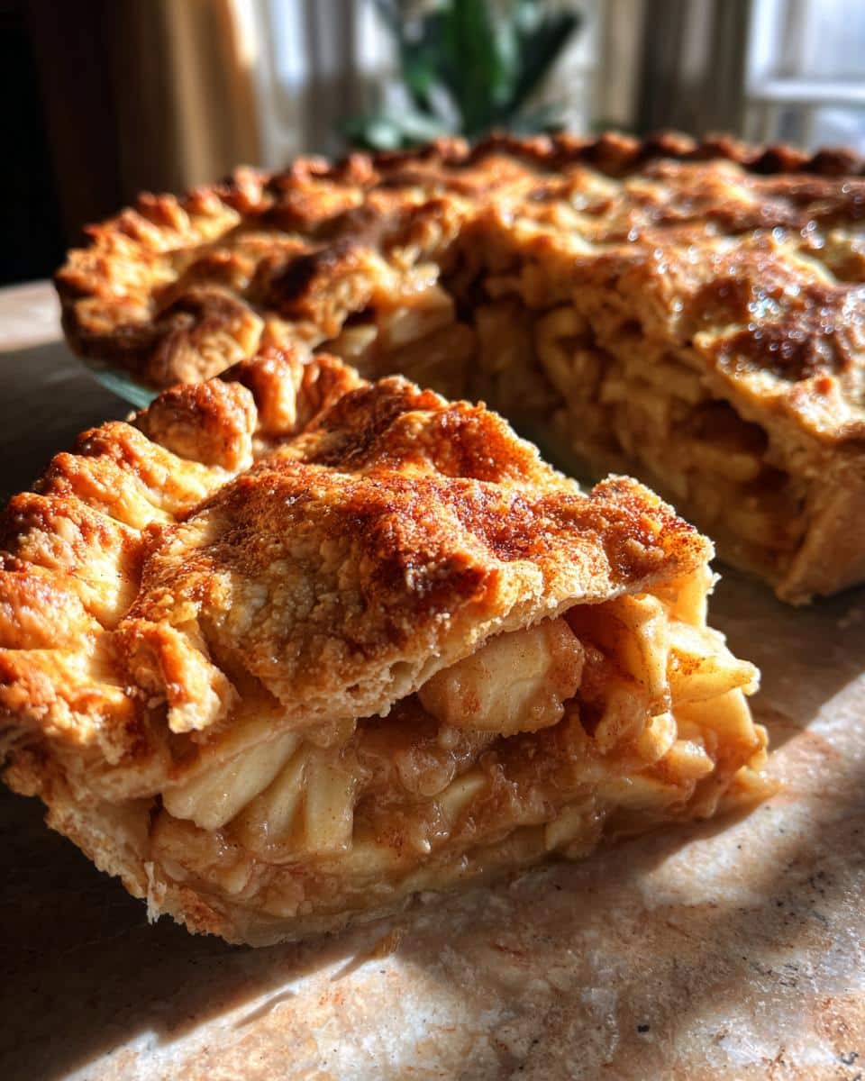 Classic Double-Crust Apple Pie: 7 Secrets for Perfect Flaky Crust 8 Classic Double-Crust Apple Pie with Cinnamon and Nutmeg - detail 3