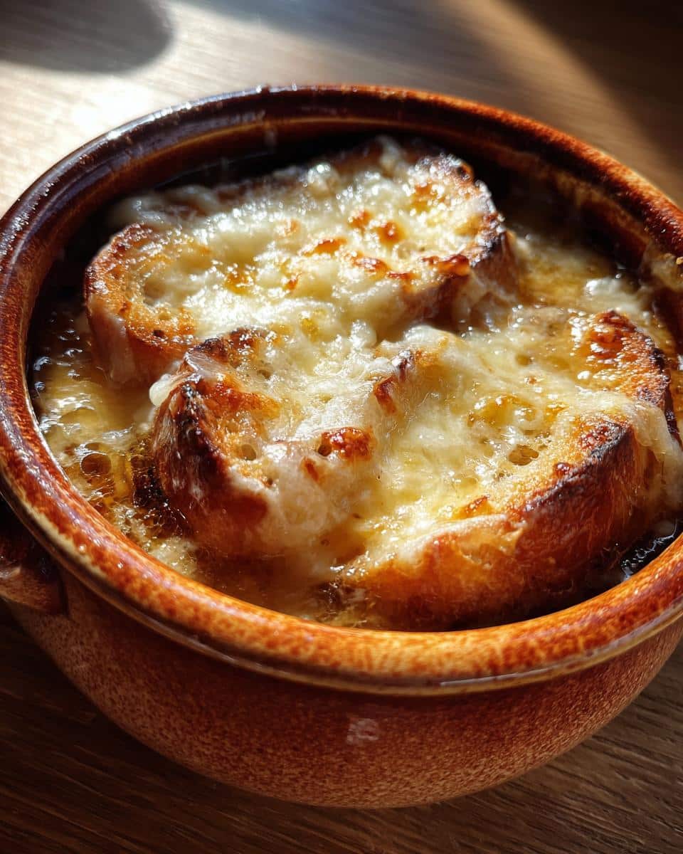 30-Minute Classic French Onion Soup with Melty Gruyère Magic 8 Classic French Onion Soup with Gruyère Cheese Croutons - detail 2