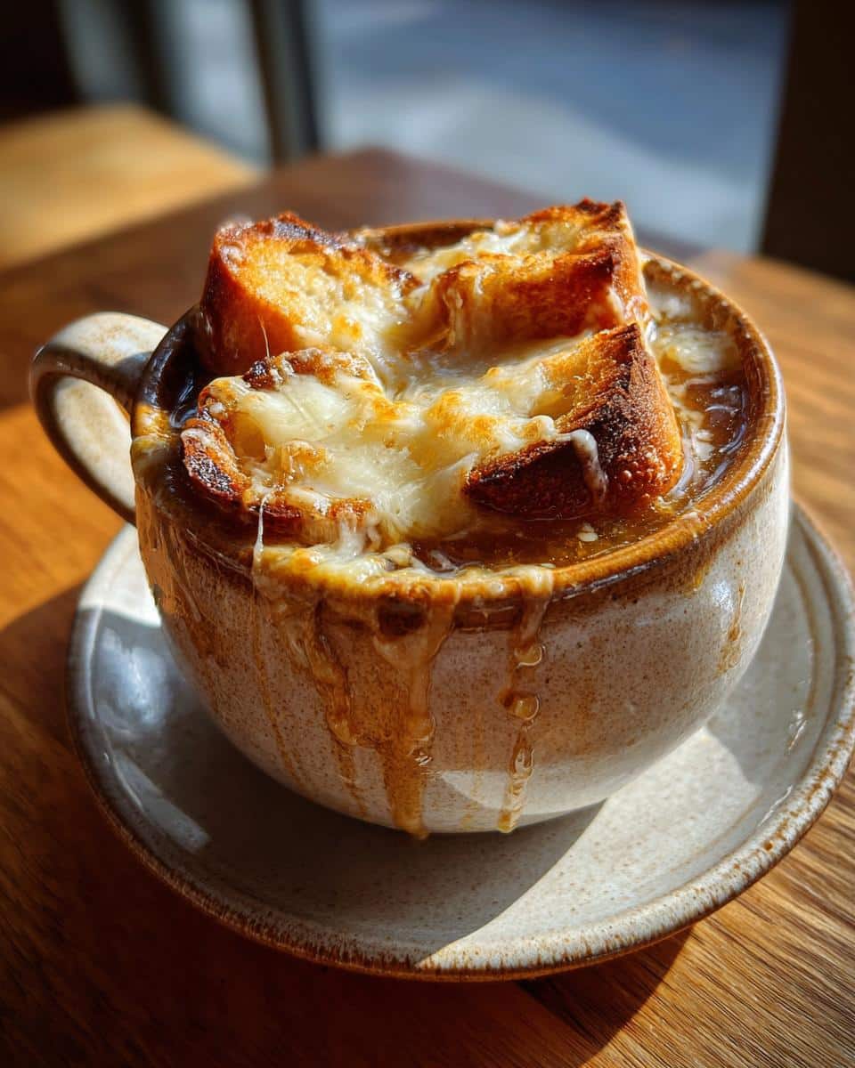 30-Minute Classic French Onion Soup with Melty Gruyère Magic 9 Classic French Onion Soup with Gruyère Cheese Croutons - detail 3