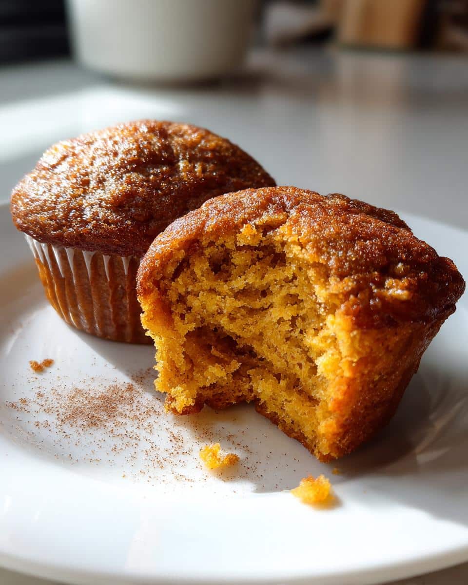 Clean Eating Pumpkin Muffins. - detail 1