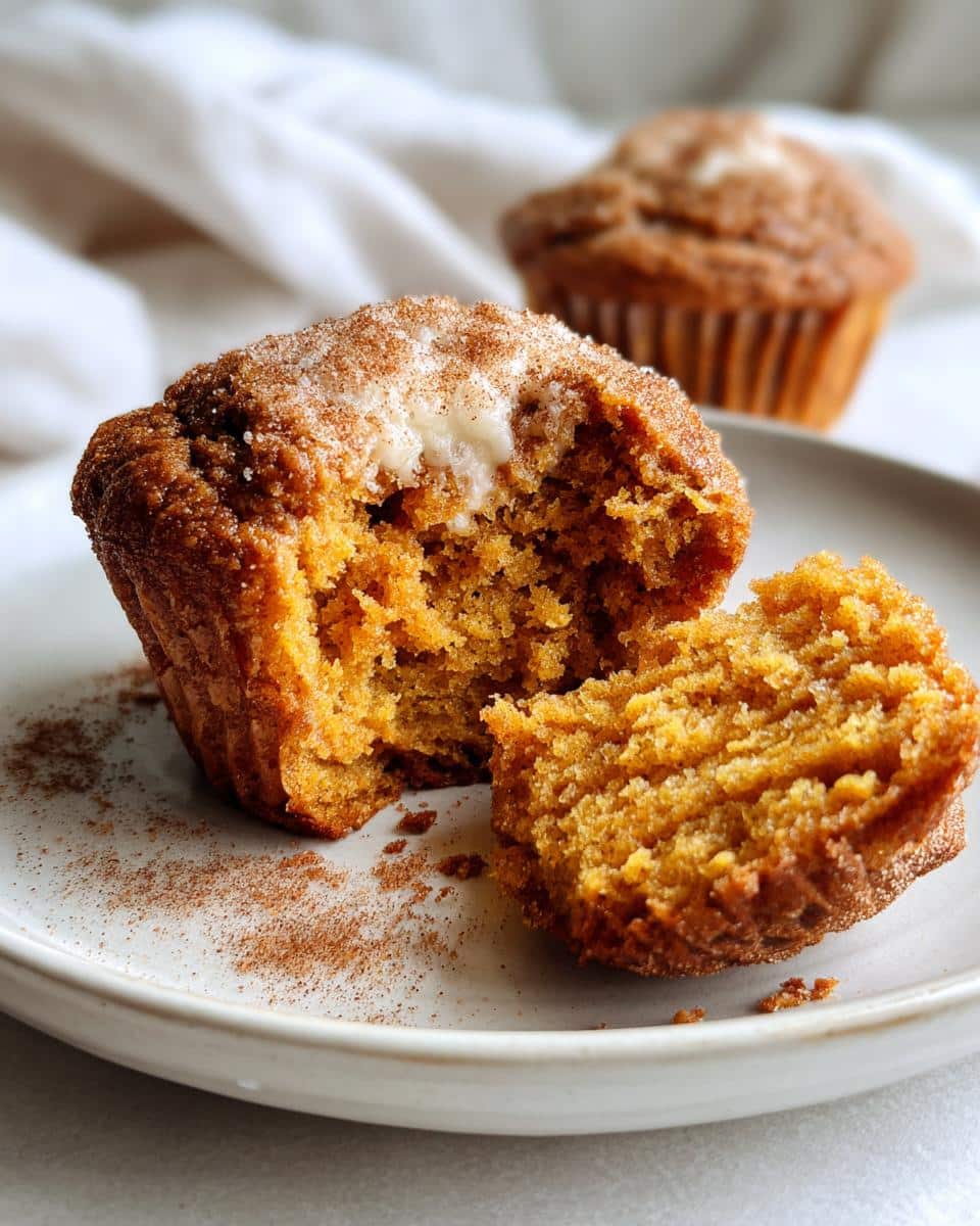 Clean Eating Pumpkin Muffins. - detail 2