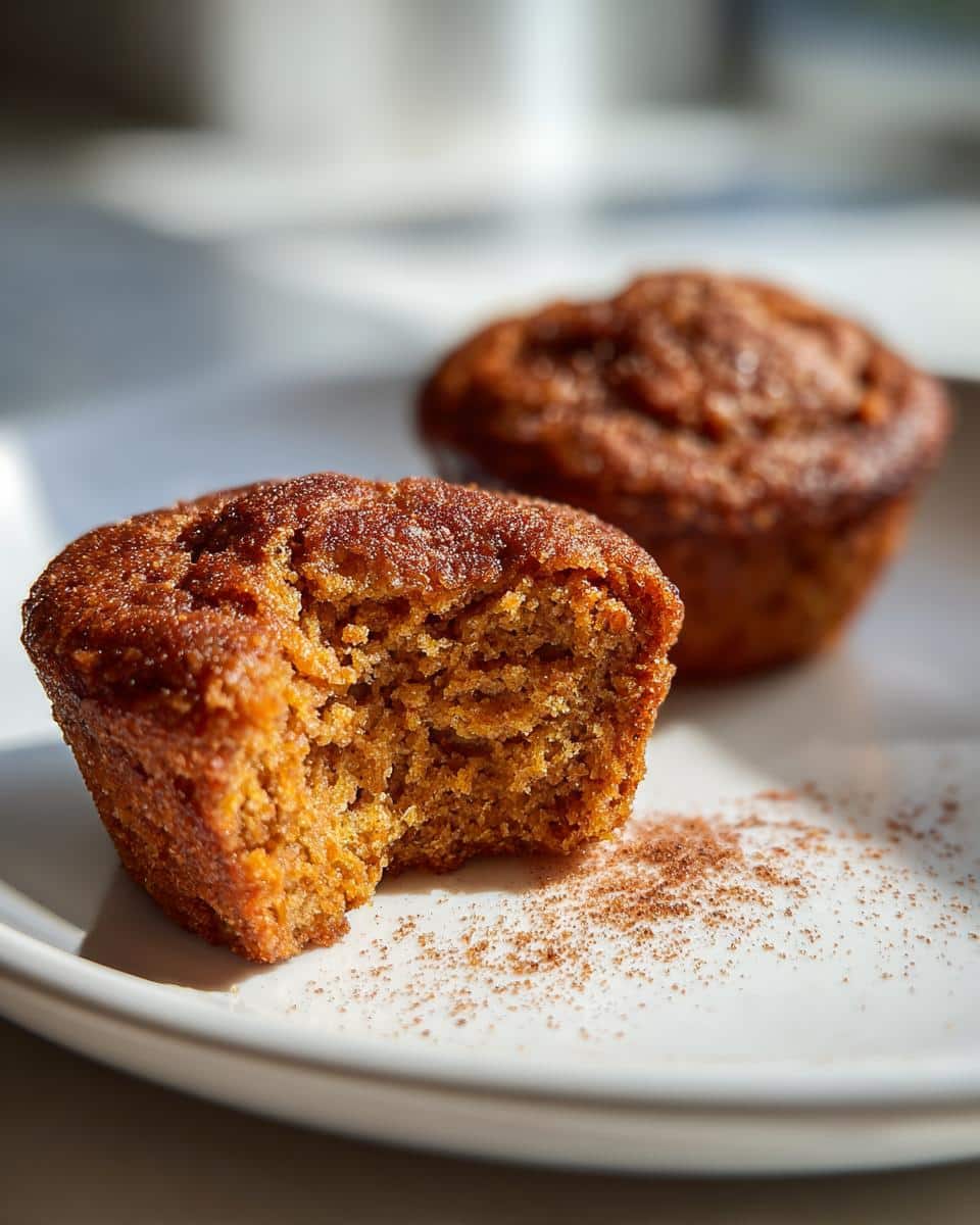 Clean Eating Pumpkin Muffins. - detail 3