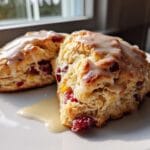 Irresistible Cranberry Orange Scones with Maple Glaze in 35 Minutes 9 Cranberry Orange Scones with Maple Glaze
