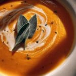 Creamy Roasted Pumpkin Soup: 3-Step Comfort in a Bowl 7 Creamy Roasted Pumpkin Soup with Coconut Milk and Sage