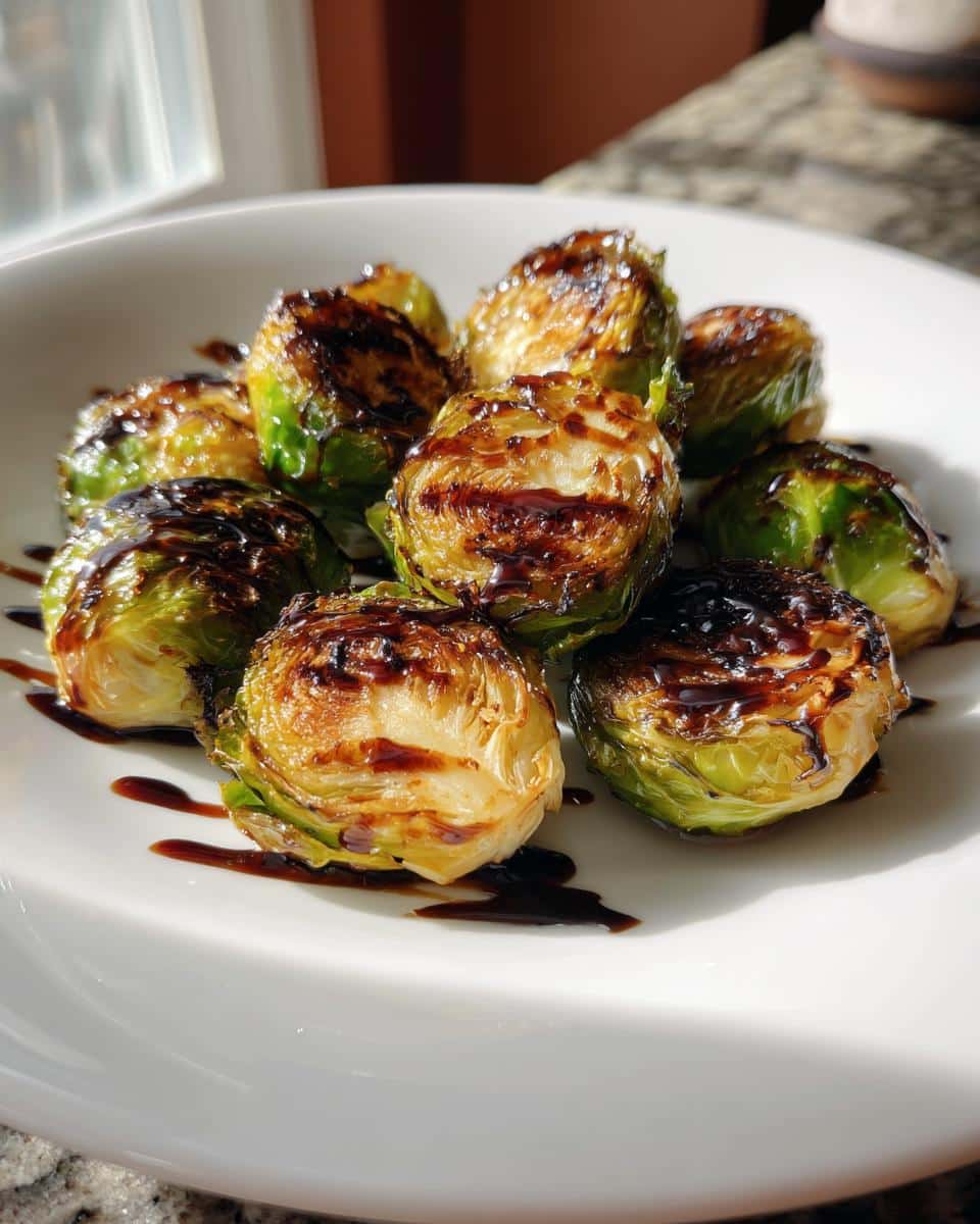 Irresistible Crispy Roasted Brussels Sprouts with Balsamic Glaze 9 Crispy Roasted Brussels Sprouts with Balsamic Glaze - detail 3