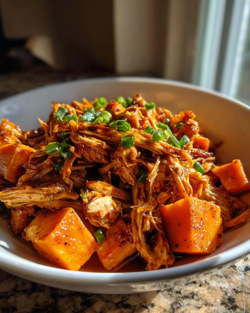 4-Hour Crockpot Honey Garlic Chicken with Sweet Potatoes - Irresistible! 6 Crockpot Honey Garlic Chicken with Sweet Potatoes - detail 2